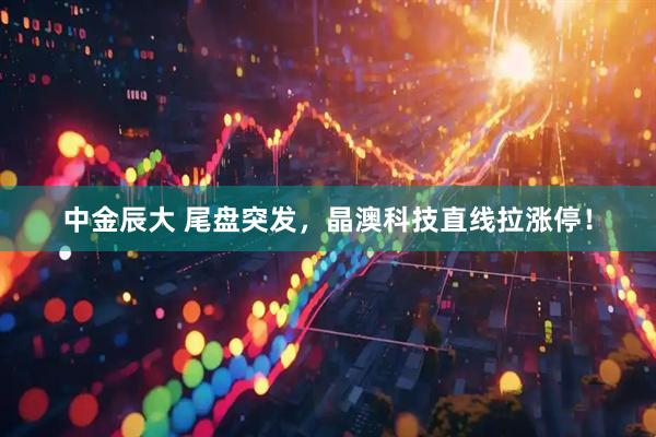 中金辰大 尾盘突发，晶澳科技直线拉涨停！